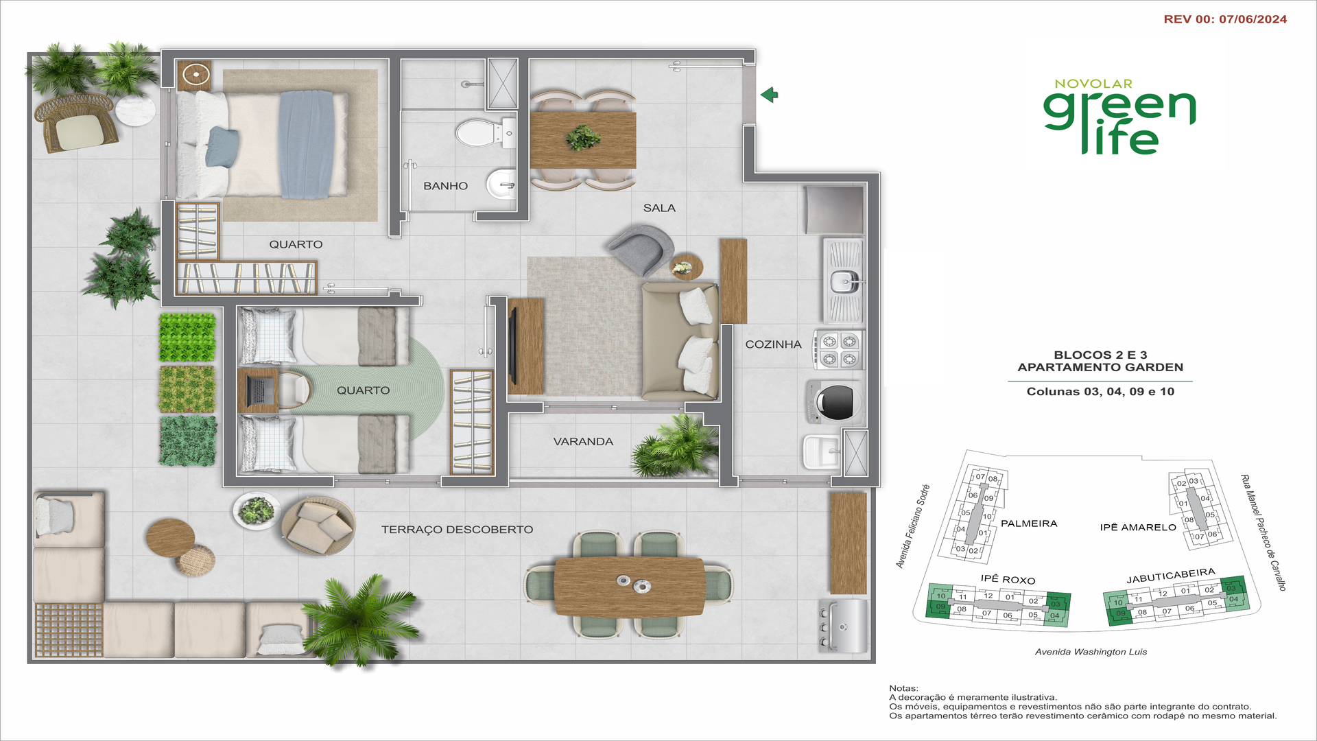 3. APTO GARDEN 2 QUARTOS - PONTA (1)