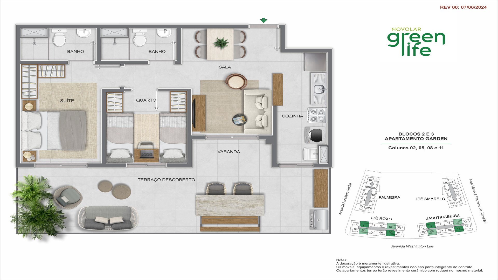 4. APTO GARDEN 2 QUARTOS COM SUÍTE - MEIO (1)